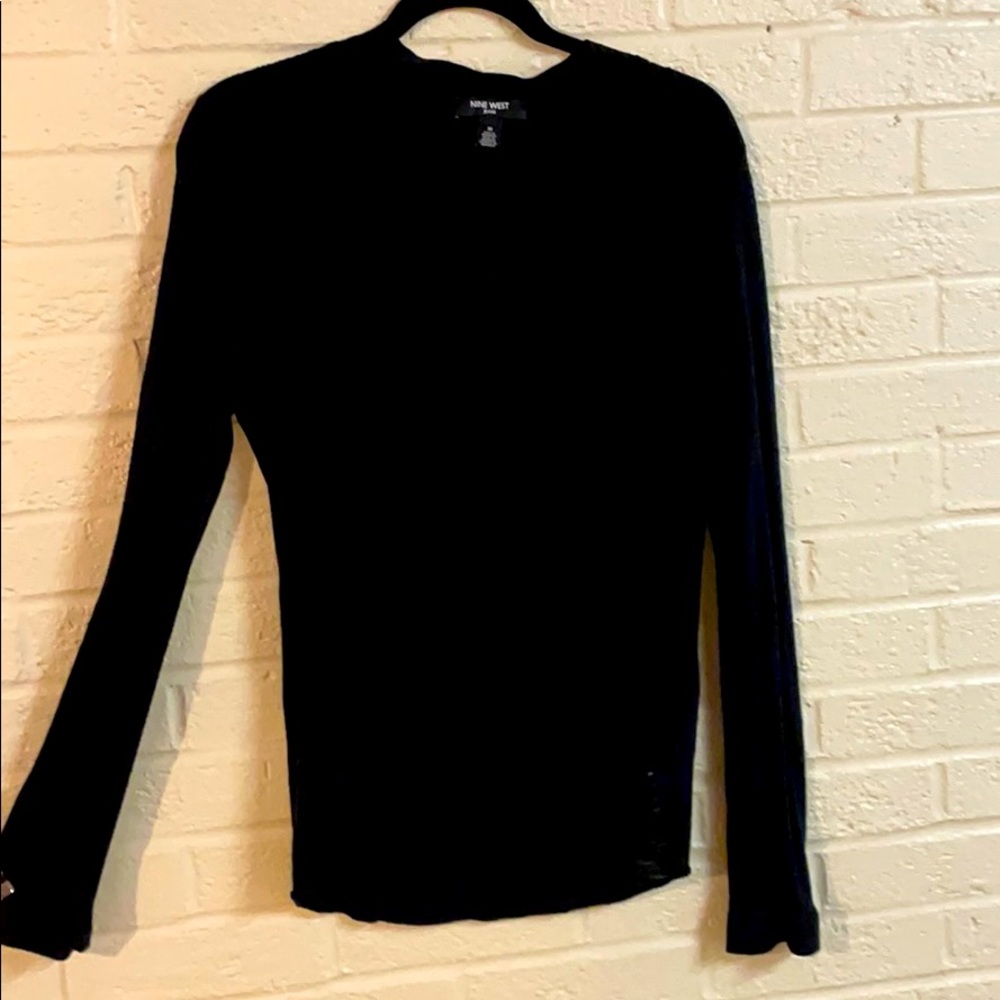 Black long sleeve shirt